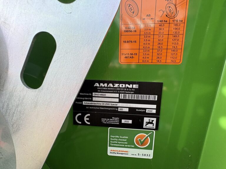 AMAZONE D9
