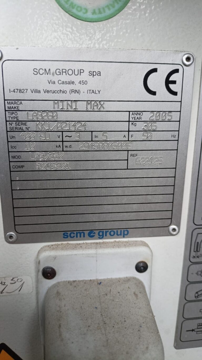 Kombinovaný stroj SCM Minimax Lab260